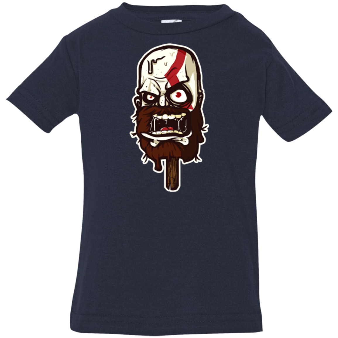 T-Shirts Navy / 6 Months Greek Ice Cream Infant Premium T-Shirt