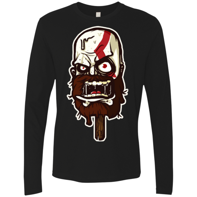 T-Shirts Black / S Greek Ice Cream Men's Premium Long Sleeve
