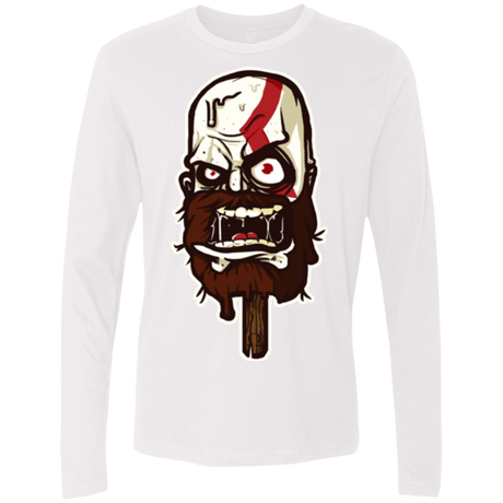T-Shirts White / S Greek Ice Cream Men's Premium Long Sleeve