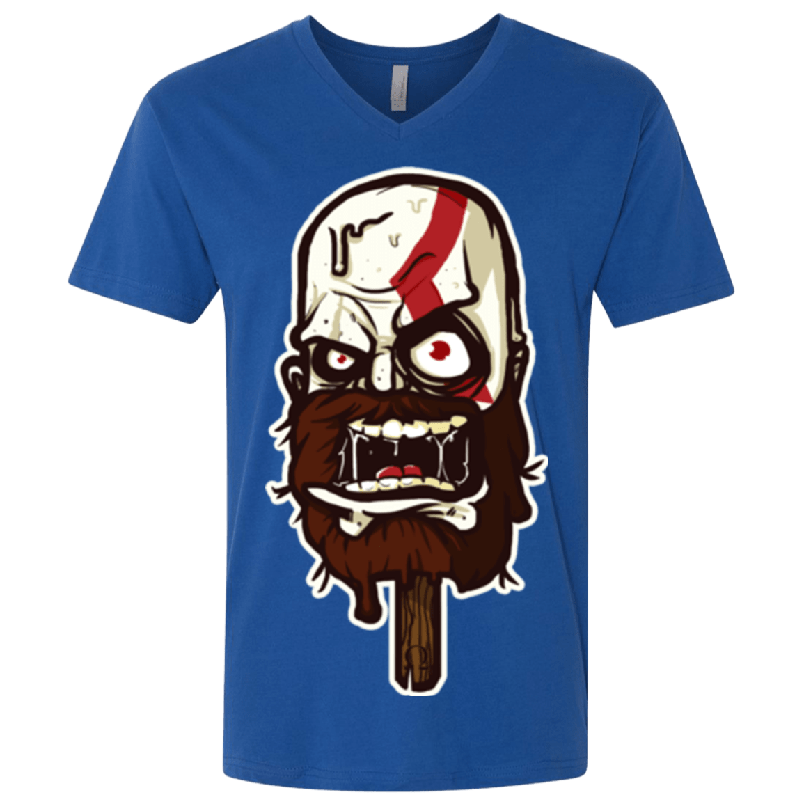 T-Shirts Royal / X-Small Greek Ice Cream Men's Premium V-Neck