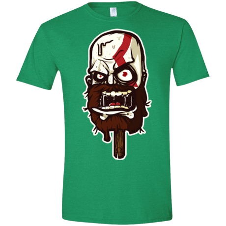 T-Shirts Heather Irish Green / S Greek Ice Cream Men's Semi-Fitted Softstyle