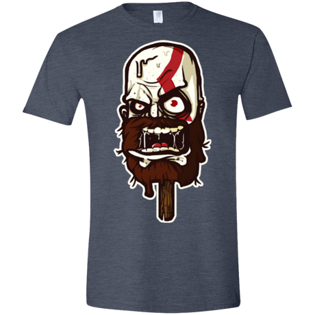 T-Shirts Heather Navy / S Greek Ice Cream Men's Semi-Fitted Softstyle