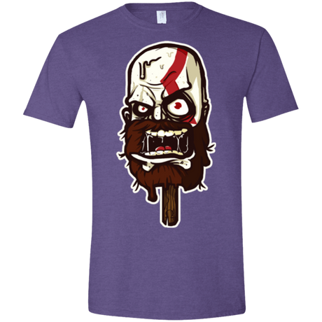 T-Shirts Heather Purple / S Greek Ice Cream Men's Semi-Fitted Softstyle