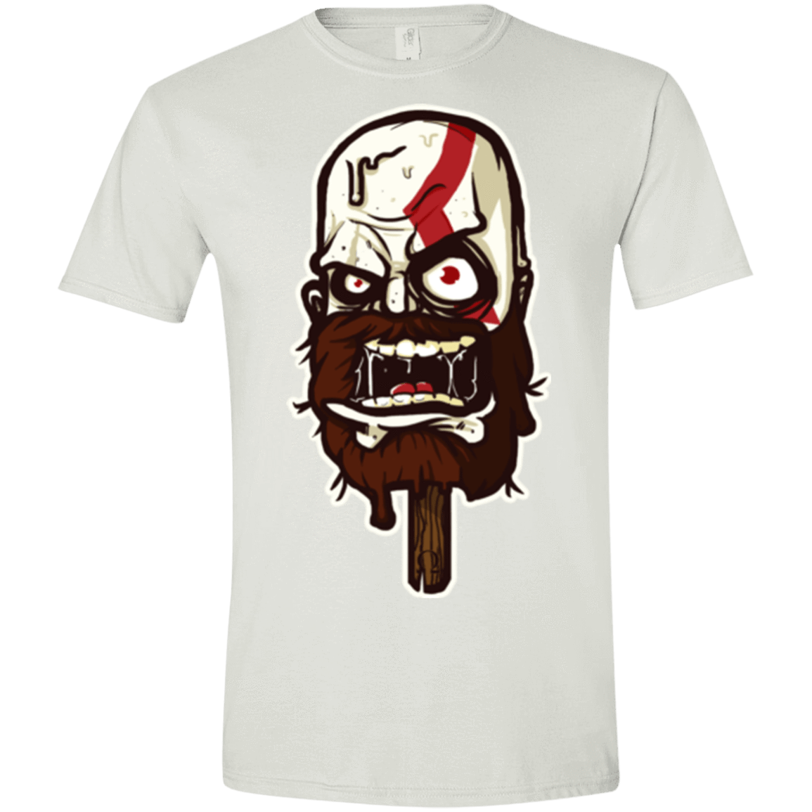 T-Shirts White / X-Small Greek Ice Cream Men's Semi-Fitted Softstyle