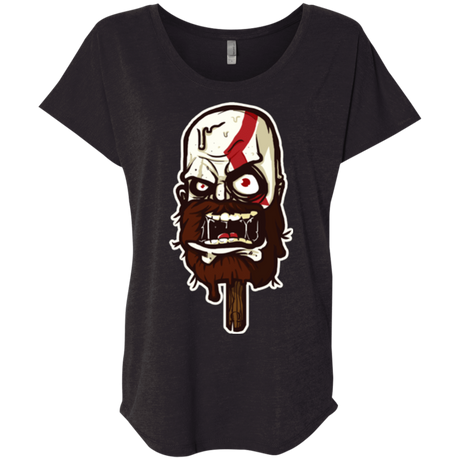 T-Shirts Vintage Black / X-Small Greek Ice Cream Triblend Dolman Sleeve