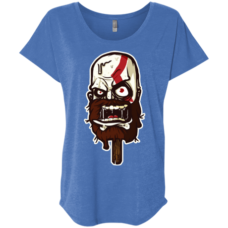 T-Shirts Vintage Royal / X-Small Greek Ice Cream Triblend Dolman Sleeve