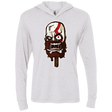 T-Shirts Heather White / X-Small Greek Ice Cream Triblend Long Sleeve Hoodie Tee