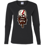 T-Shirts Black / S Greek Ice Cream Women's Long Sleeve T-Shirt