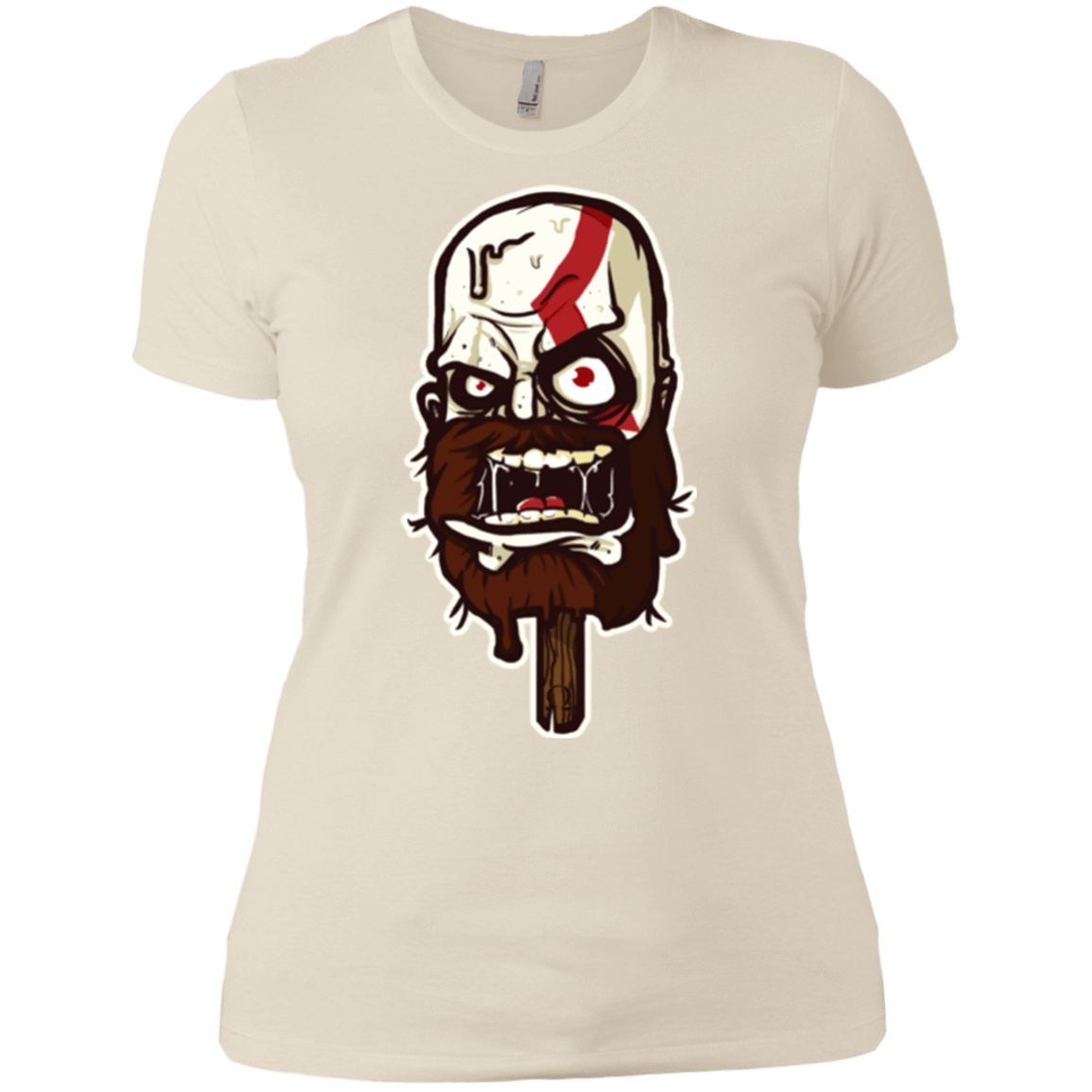 T-Shirts Ivory/ / X-Small Greek Ice Cream Women's Premium T-Shirt