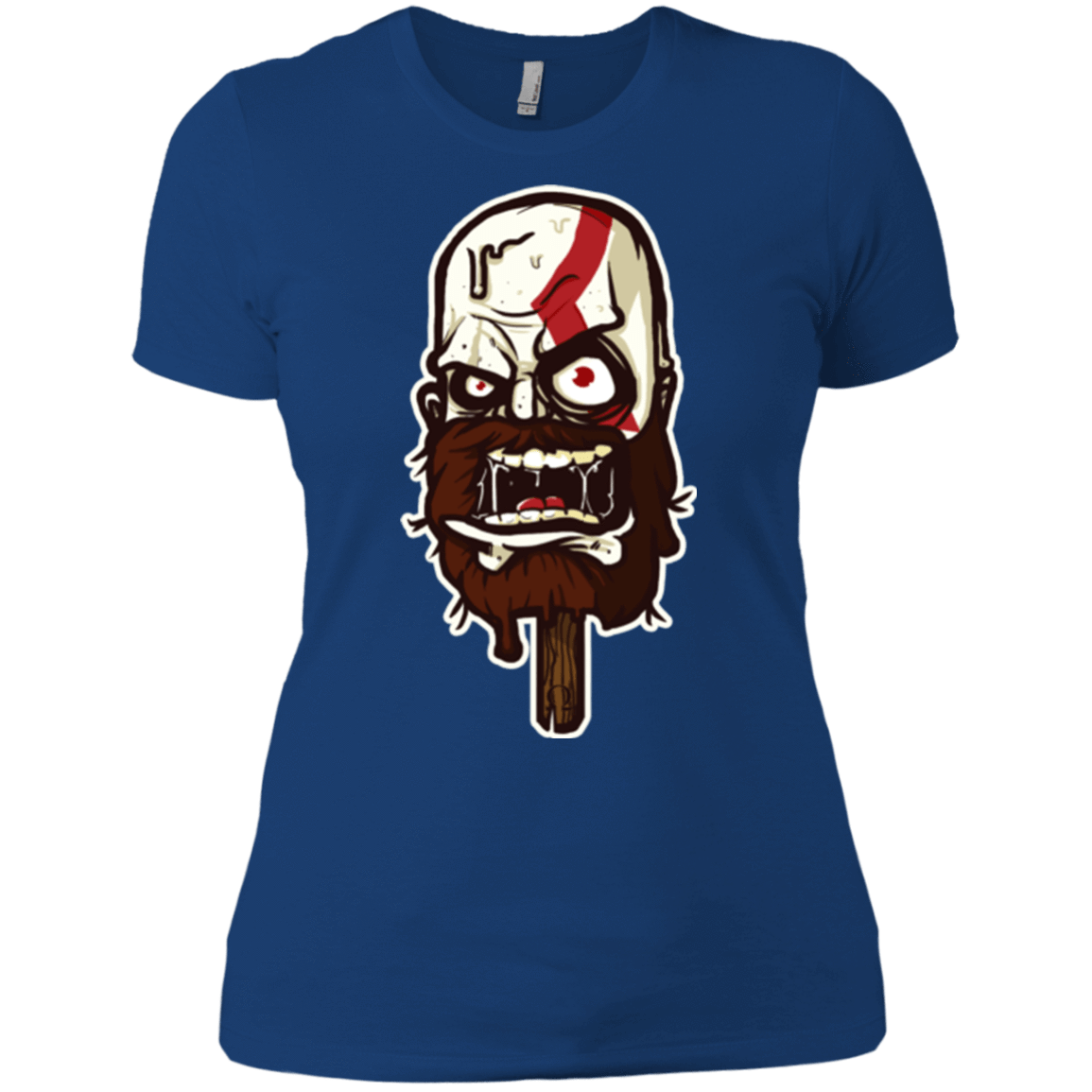 T-Shirts Royal / X-Small Greek Ice Cream Women's Premium T-Shirt