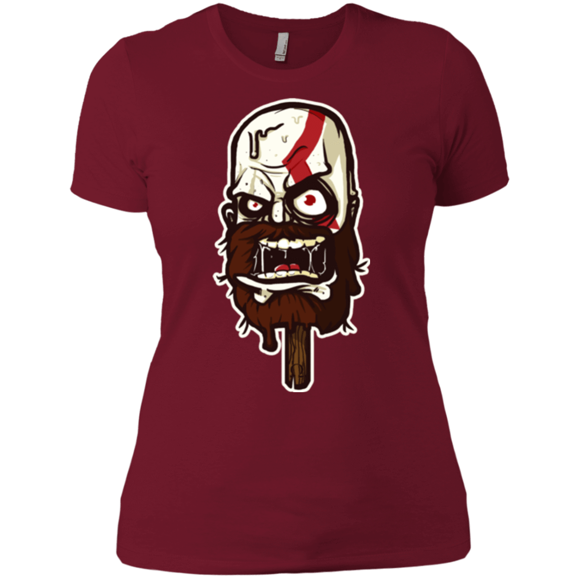 T-Shirts Scarlet / X-Small Greek Ice Cream Women's Premium T-Shirt