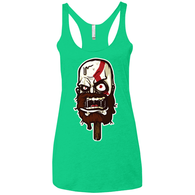 T-Shirts Envy / X-Small Greek Ice Cream Women's Triblend Racerback Tank