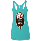 T-Shirts Tahiti Blue / X-Small Greek Ice Cream Women's Triblend Racerback Tank