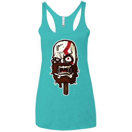 T-Shirts Tahiti Blue / X-Small Greek Ice Cream Women's Triblend Racerback Tank