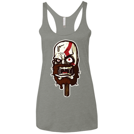 T-Shirts Venetian Grey / X-Small Greek Ice Cream Women's Triblend Racerback Tank