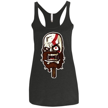 T-Shirts Vintage Black / X-Small Greek Ice Cream Women's Triblend Racerback Tank