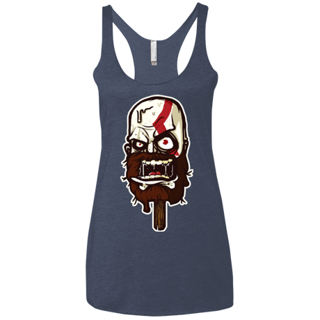 T-Shirts Vintage Navy / X-Small Greek Ice Cream Women's Triblend Racerback Tank