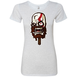 T-Shirts Heather White / S Greek Ice Cream Women's Triblend T-Shirt