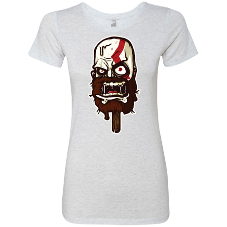 T-Shirts Heather White / S Greek Ice Cream Women's Triblend T-Shirt
