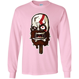T-Shirts Light Pink / YS Greek Ice Cream Youth Long Sleeve T-Shirt