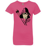 T-Shirts Hot Pink / YXS Green Archer Girls Premium T-Shirt