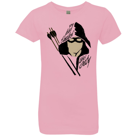 T-Shirts Light Pink / YXS Green Archer Girls Premium T-Shirt