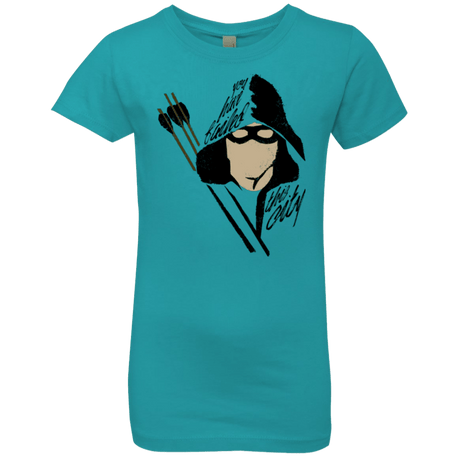T-Shirts Tahiti Blue / YXS Green Archer Girls Premium T-Shirt