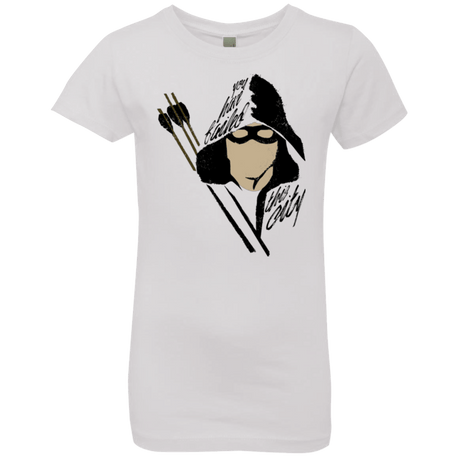 T-Shirts White / YXS Green Archer Girls Premium T-Shirt