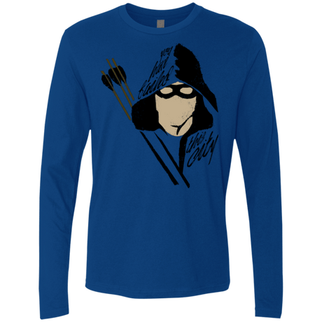 T-Shirts Royal / Small Green Archer Men's Premium Long Sleeve