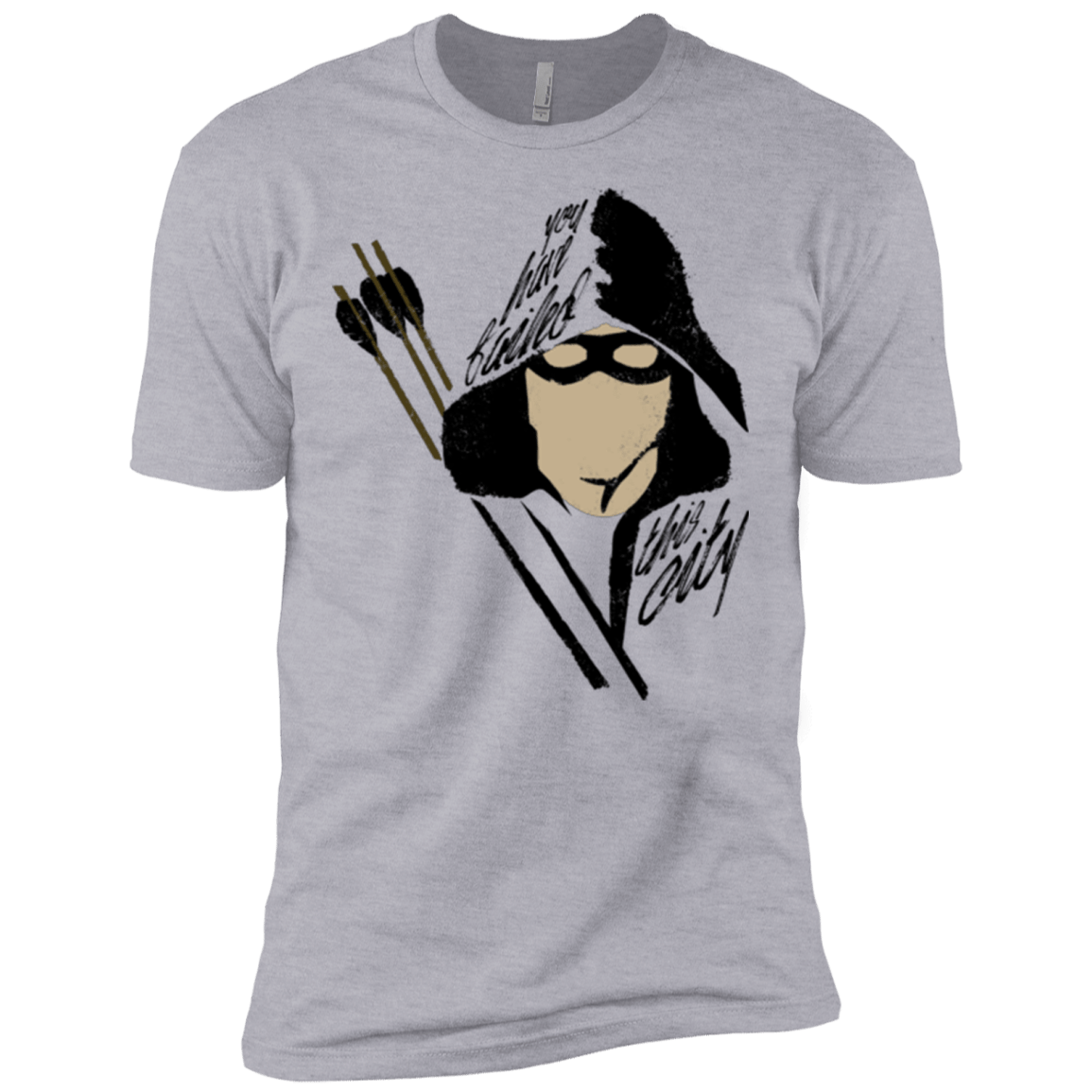 T-Shirts Heather Grey / X-Small Green Archer Men's Premium T-Shirt