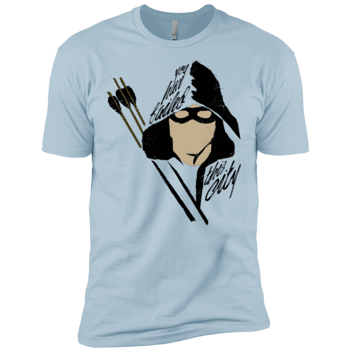 T-Shirts Light Blue / X-Small Green Archer Men's Premium T-Shirt