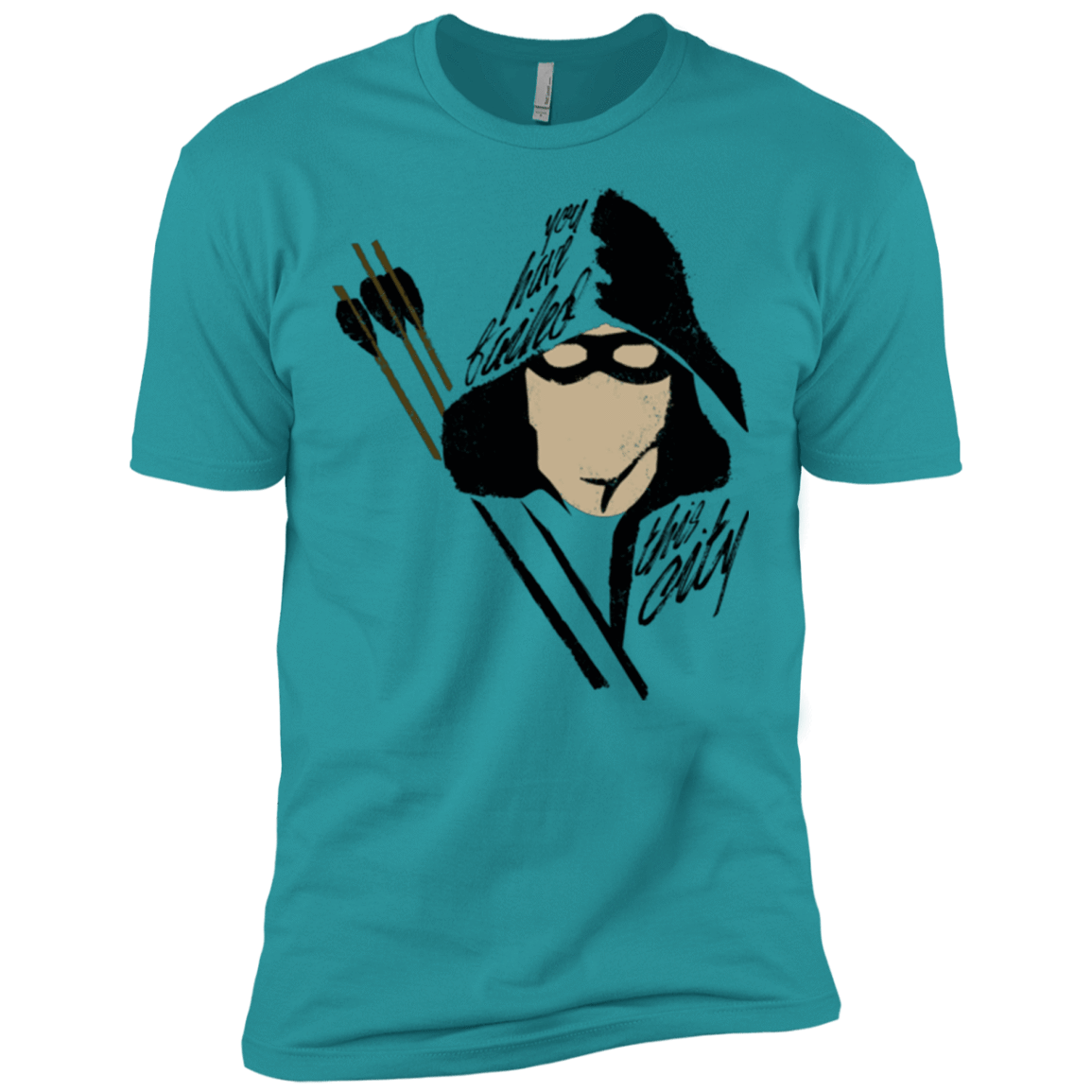 T-Shirts Tahiti Blue / X-Small Green Archer Men's Premium T-Shirt