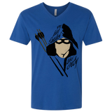 T-Shirts Royal / X-Small Green Archer Men's Premium V-Neck
