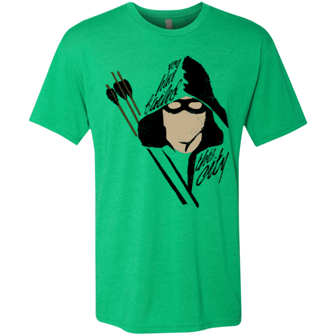 T-Shirts Envy / Small Green Archer Men's Triblend T-Shirt