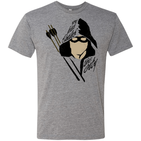 T-Shirts Premium Heather / Small Green Archer Men's Triblend T-Shirt