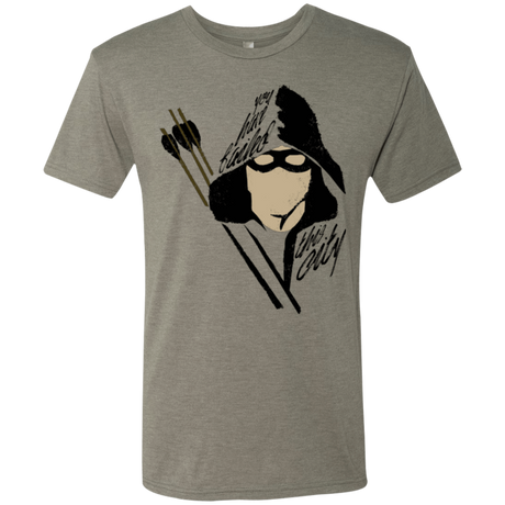 T-Shirts Venetian Grey / Small Green Archer Men's Triblend T-Shirt