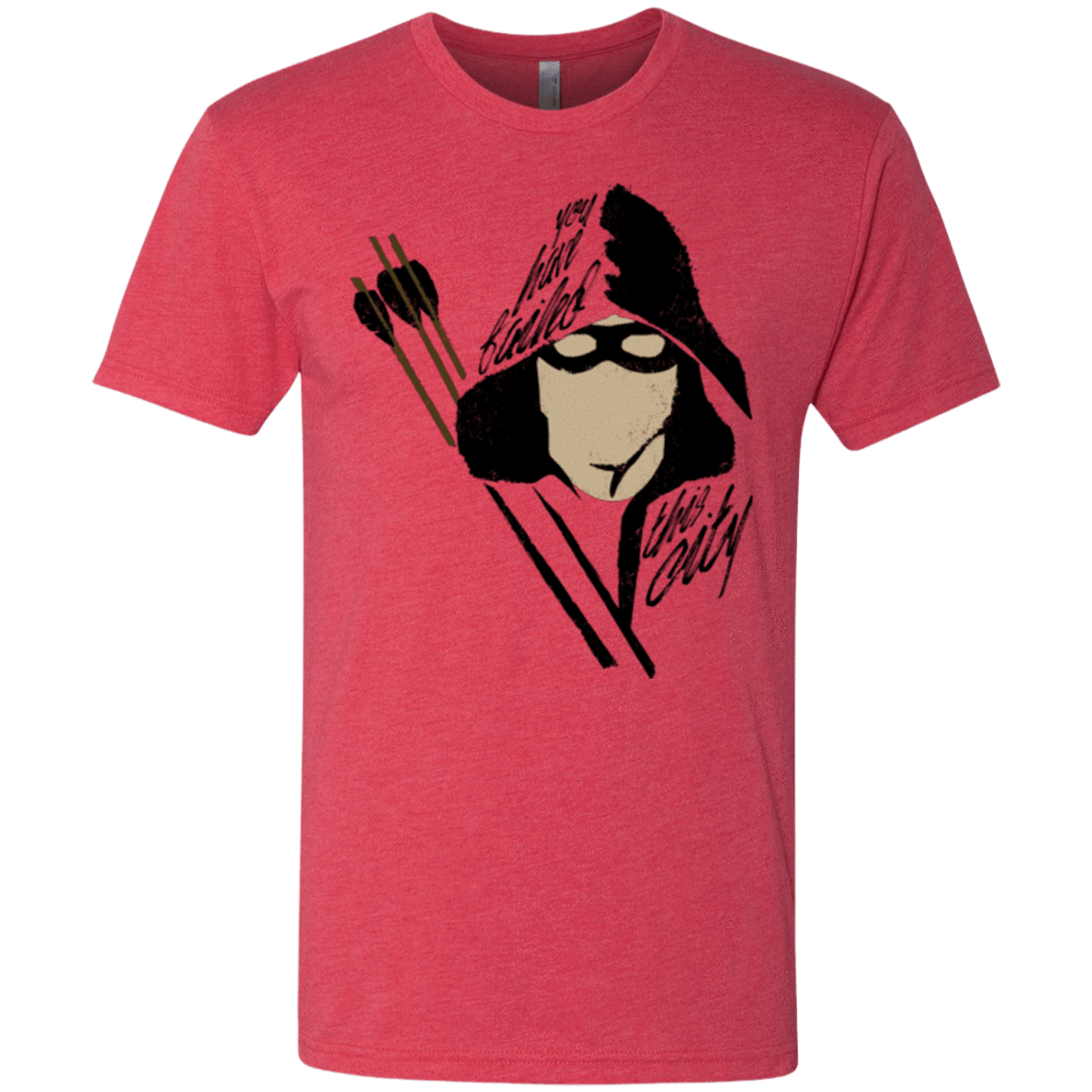 T-Shirts Vintage Red / Small Green Archer Men's Triblend T-Shirt