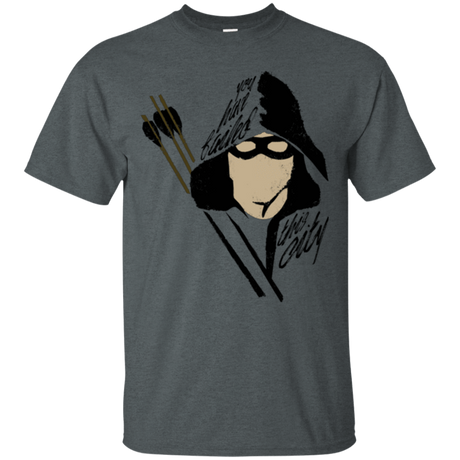 T-Shirts Dark Heather / Small Green Archer T-Shirt