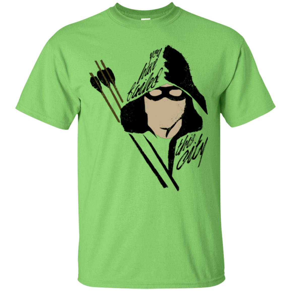T-Shirts Lime / Small Green Archer T-Shirt