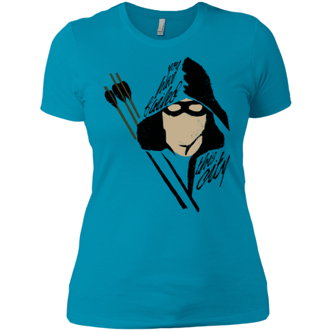 T-Shirts Turquoise / X-Small Green Archer Women's Premium T-Shirt