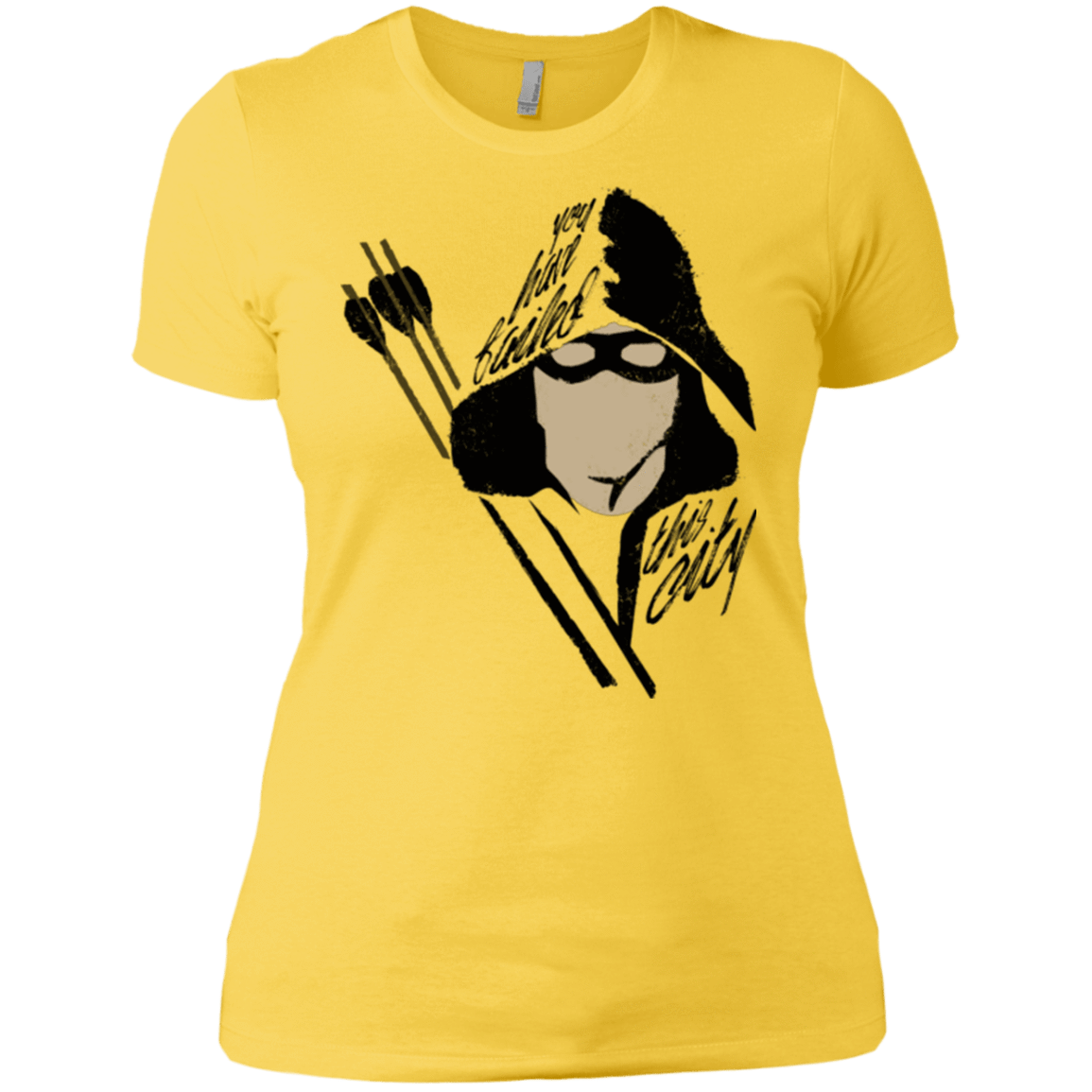 T-Shirts Vibrant Yellow / X-Small Green Archer Women's Premium T-Shirt