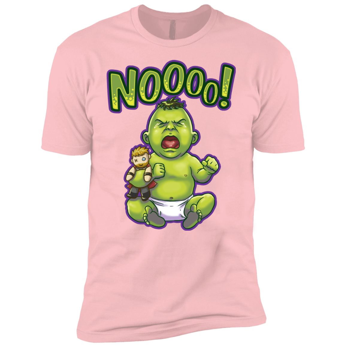 T-Shirts Light Pink / YXS Green Crybaby Boys Premium T-Shirt