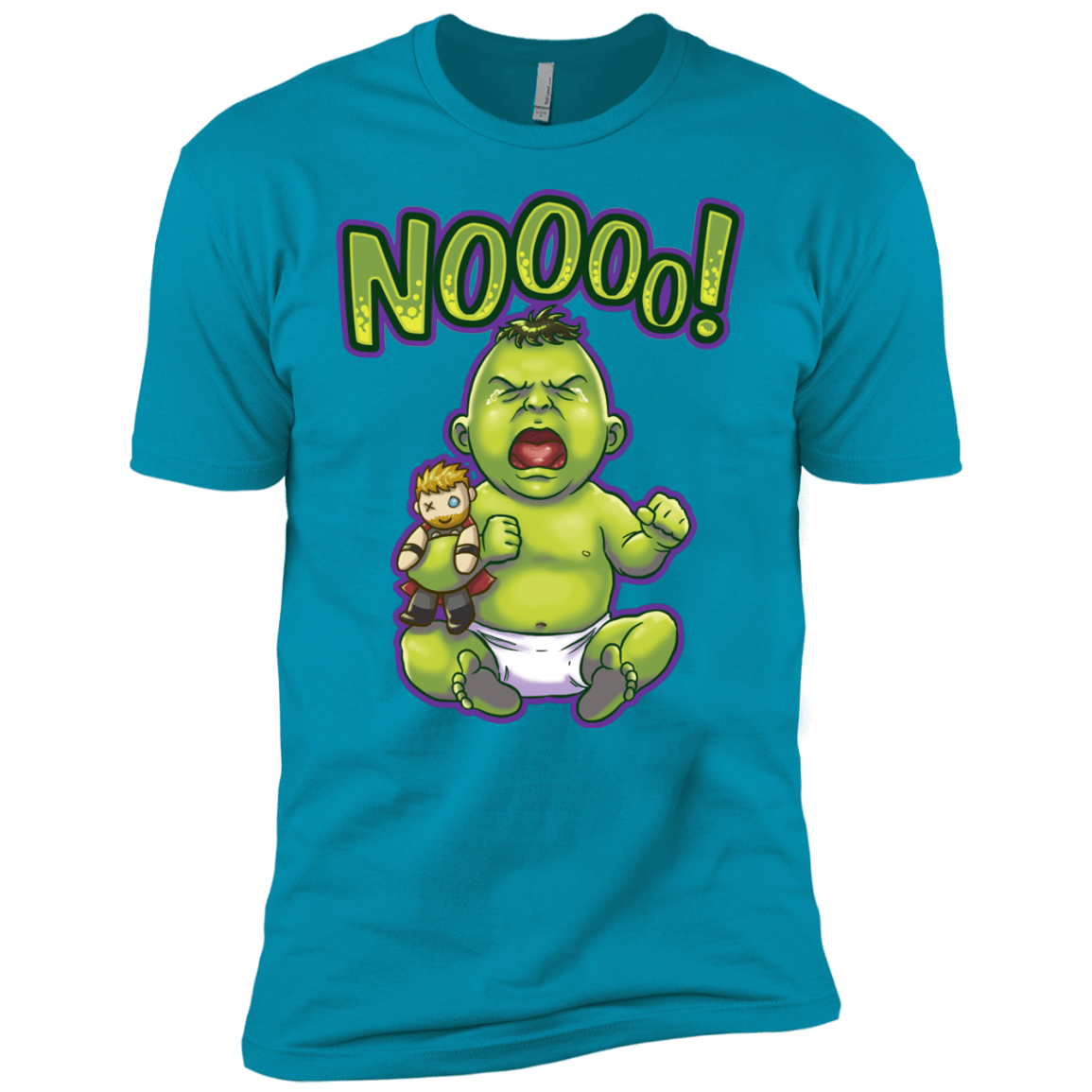 T-Shirts Turquoise / YXS Green Crybaby Boys Premium T-Shirt