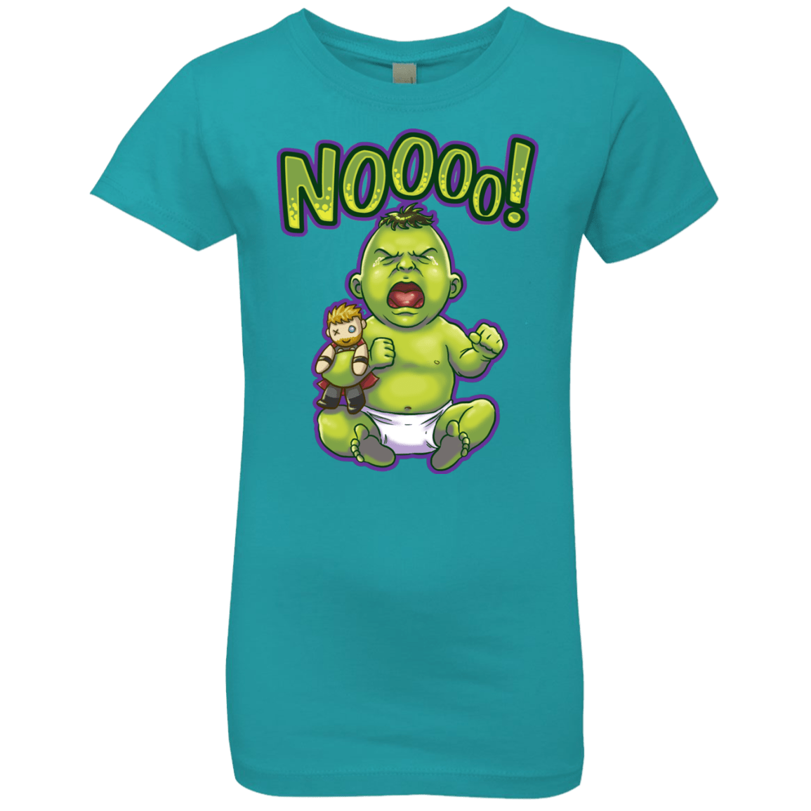 Green Crybaby Girls Premium T-Shirt