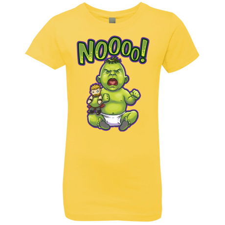 T-Shirts Vibrant Yellow / YXS Green Crybaby Girls Premium T-Shirt