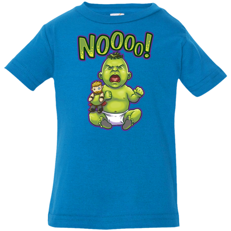 T-Shirts Cobalt / 6 Months Green Crybaby Infant Premium T-Shirt