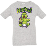 T-Shirts Heather Grey / 6 Months Green Crybaby Infant Premium T-Shirt