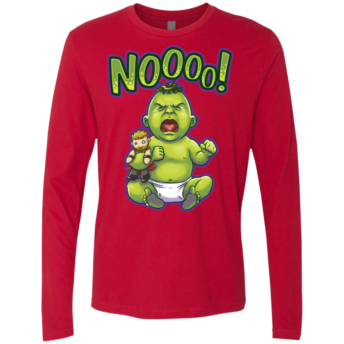 Green Crybaby Men's Premium Long Sleeve