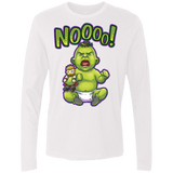 T-Shirts White / S Green Crybaby Men's Premium Long Sleeve