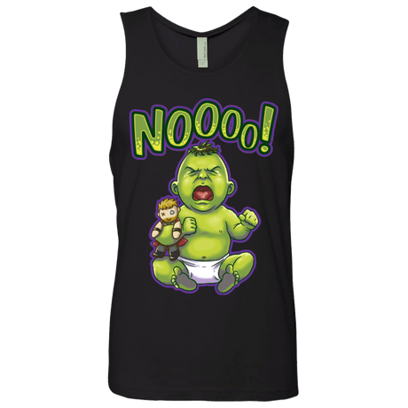 T-Shirts Black / S Green Crybaby Men's Premium Tank Top